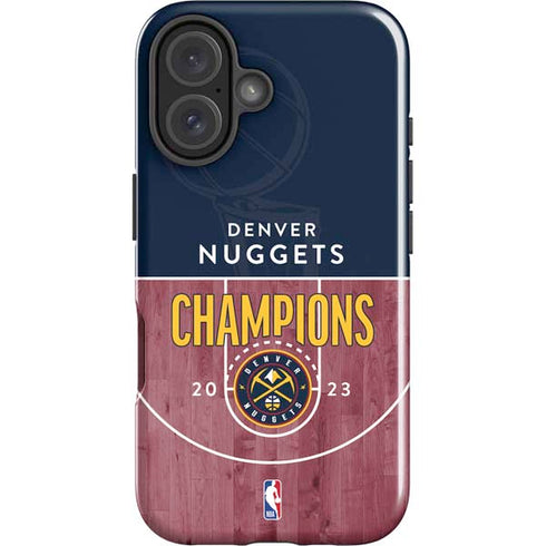 NBA Champions 2023: Denver Nuggets iPhone 16 Impact Case